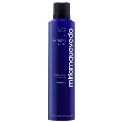 MIRIAM QUEVEDO EXTREME CAVIAR Final touch hairspray SOFT HOLD Лак для волос легкой фиксации с экстрактом черной икры, 300 мл